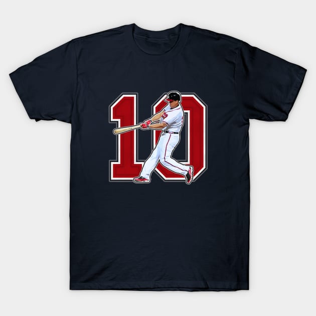 Chipper jones t shirt hotsell